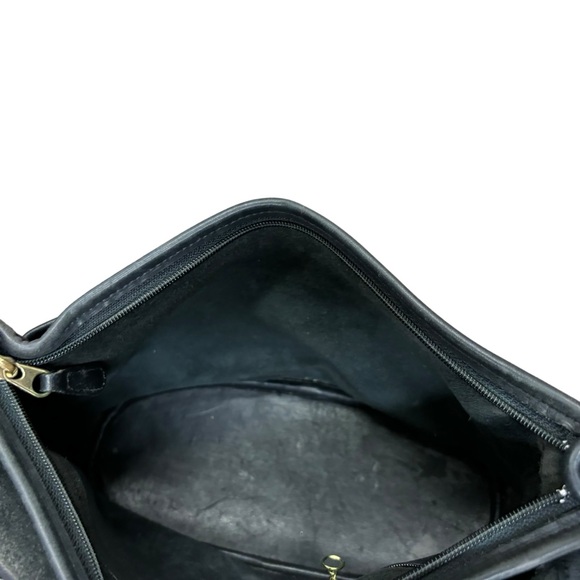 VINTAGE COACH FLETCHER black Bag 4150 Crossbody Black - Picture 9 of 12